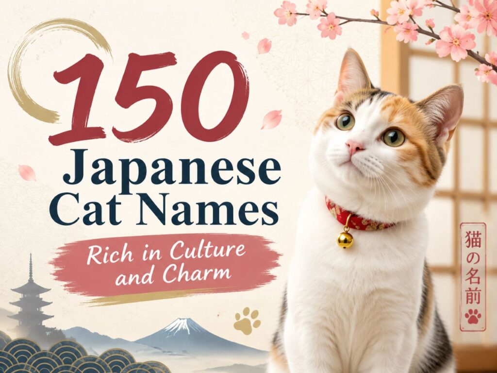 150 Japanese Cat Names Rich in Culture and Charm