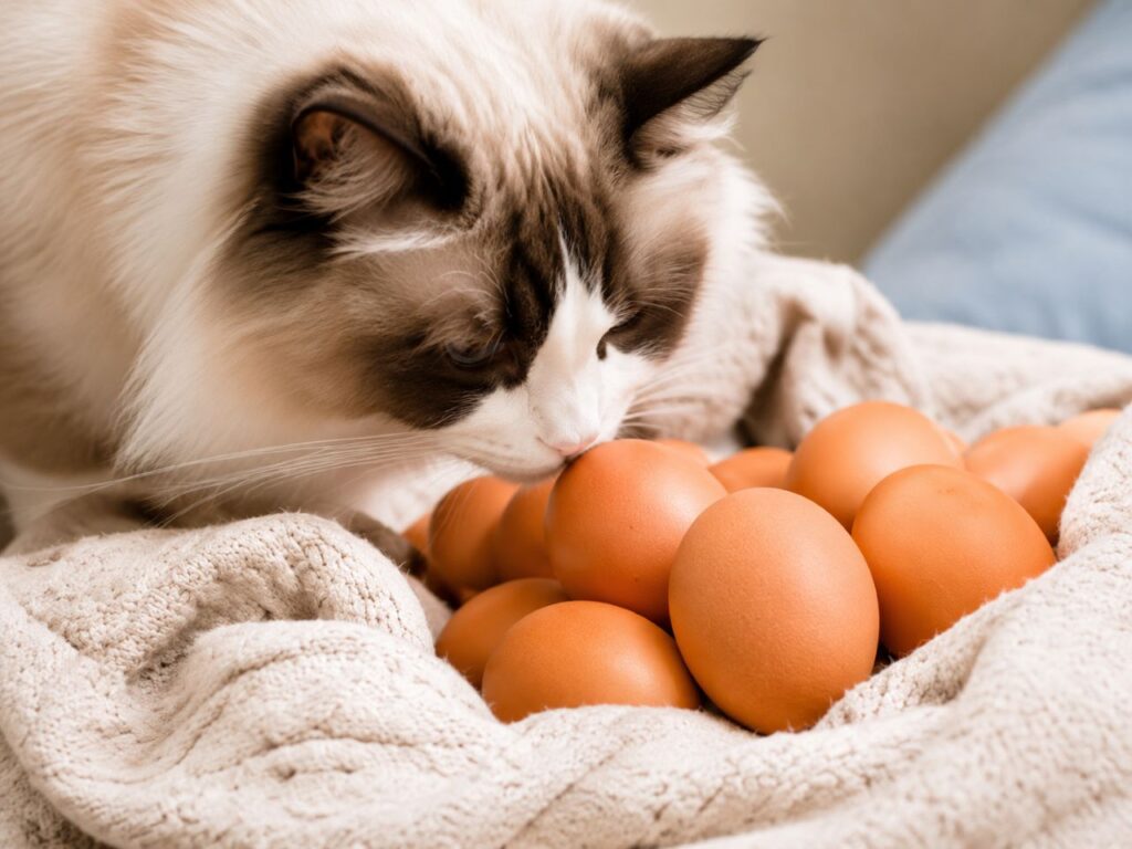 How Much Egg Can a Cat Eat