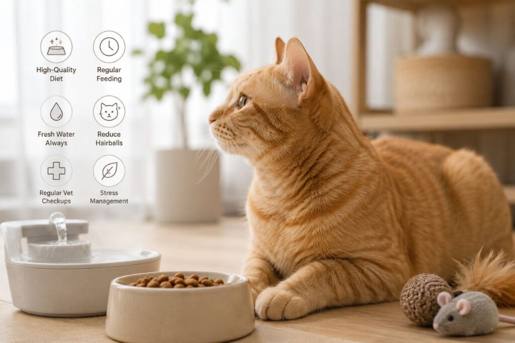 How to Help Prevent Vomiting in Cats