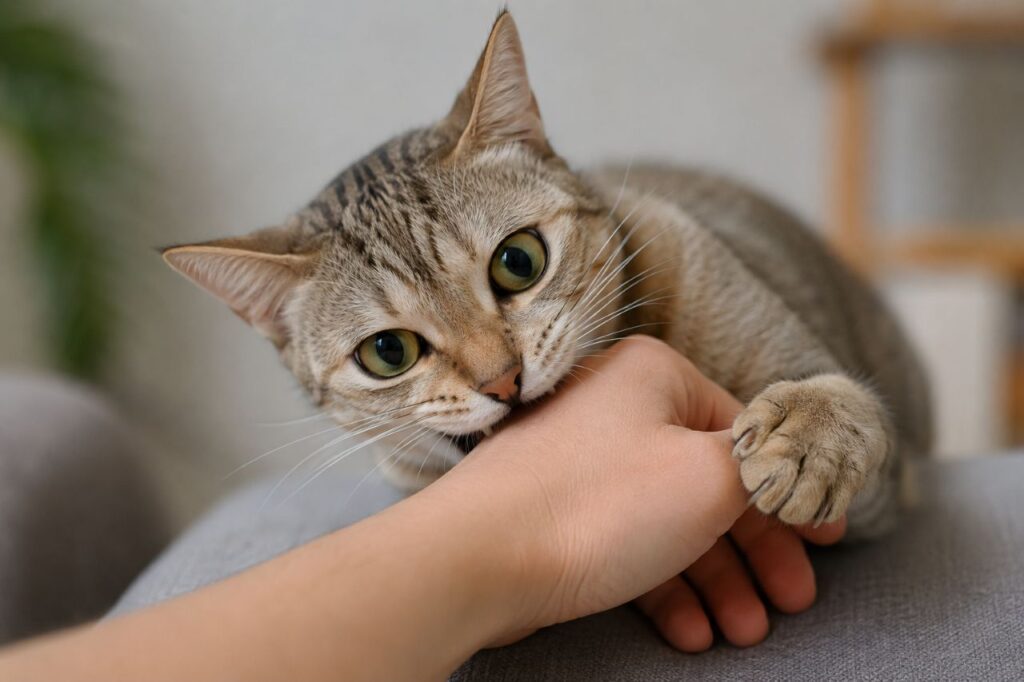 What Does It Mean When a Cat Bites You