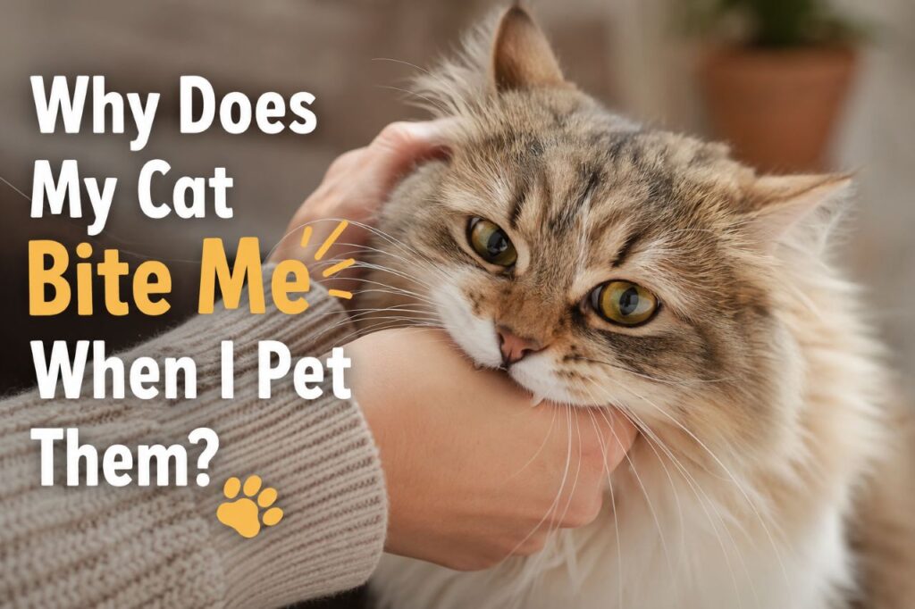 Why Does My Cat Bite Me When