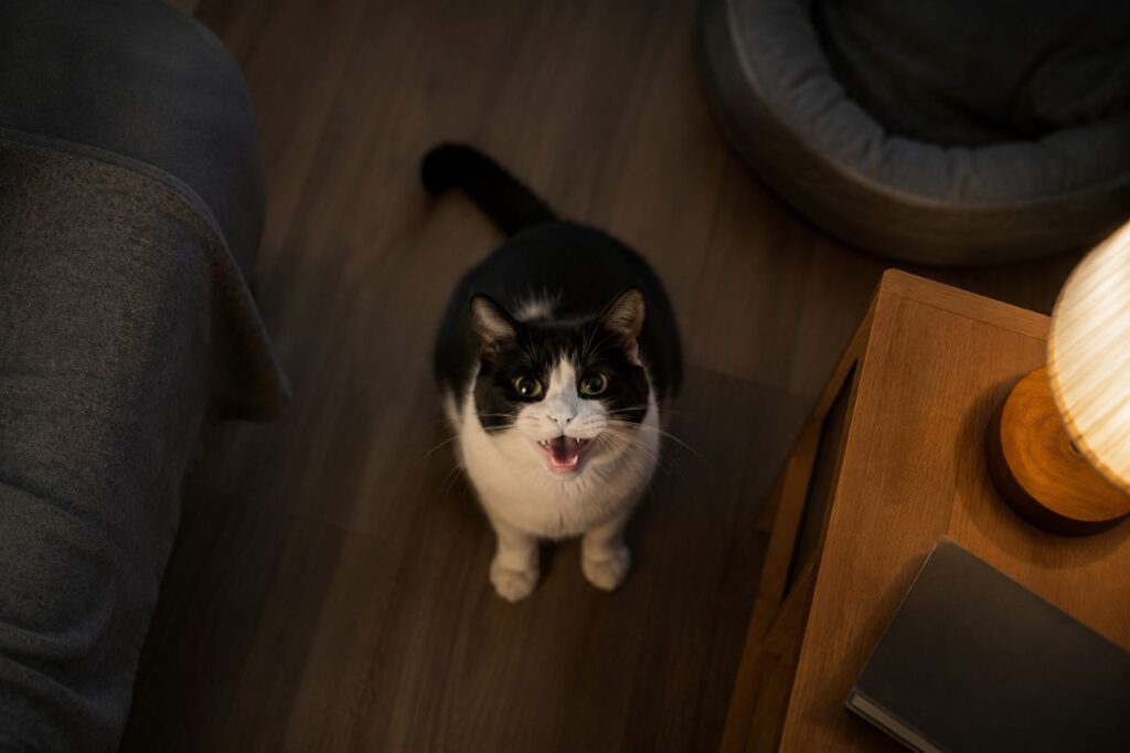 Why Is My New Cat Meowing at Night