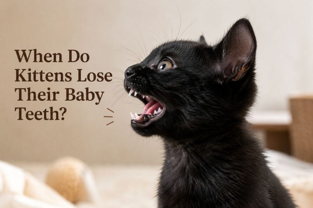 When Do Kittens Lose Their Baby Teeth